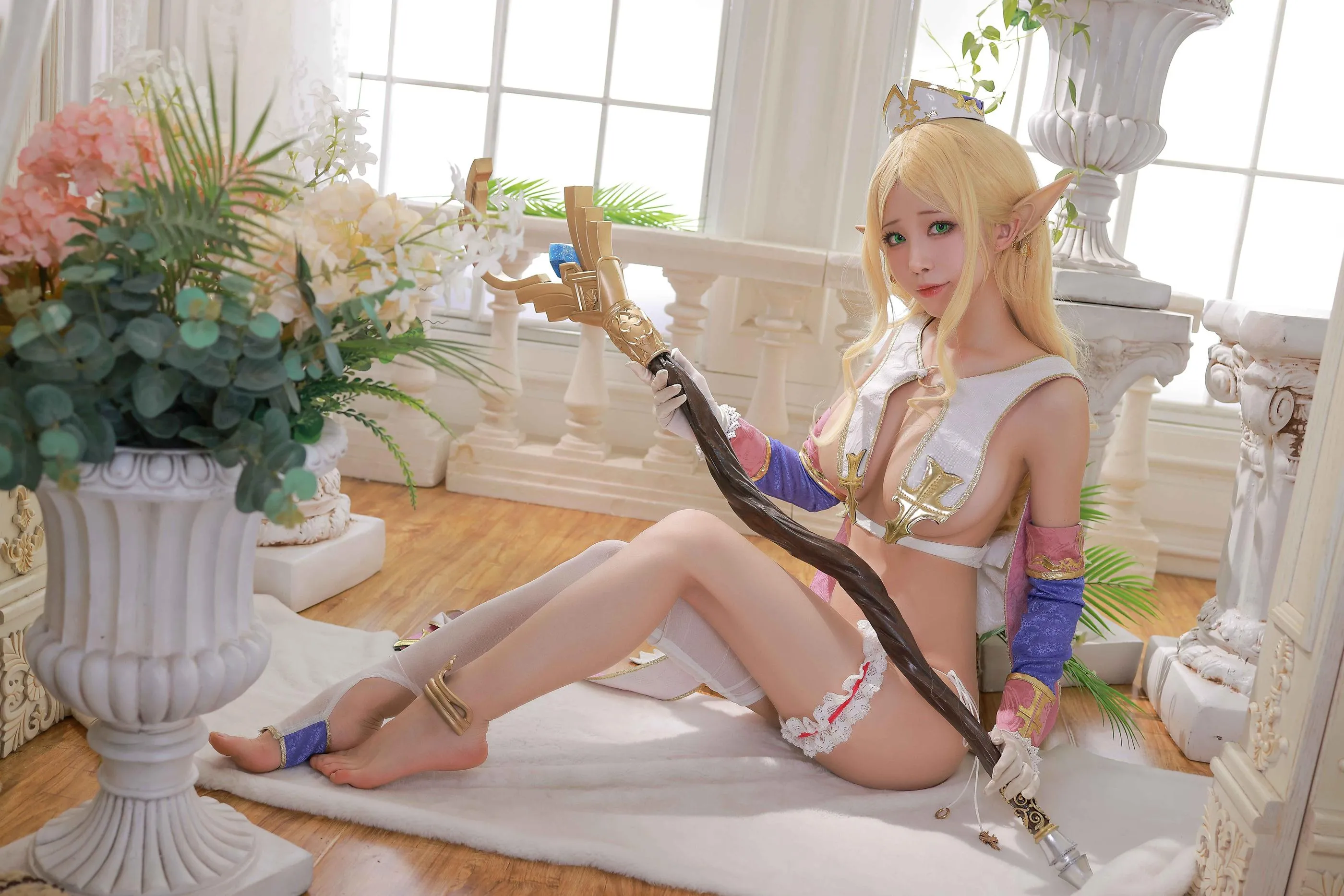 水淼Aqua – NO.84 精灵村第四村人 白皮精灵 [52P]插图